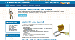 Desktop Screenshot of locksmithleessummit.com